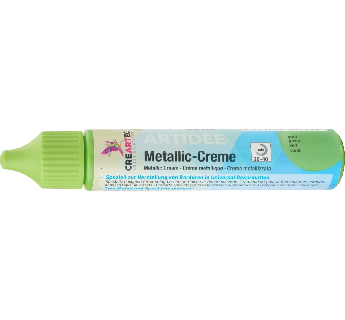 Metallic-Modelliercreme - Grün
