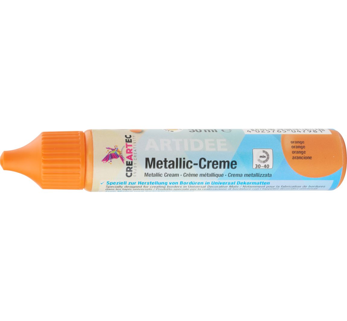 Metallic-Modelliercreme - Orange