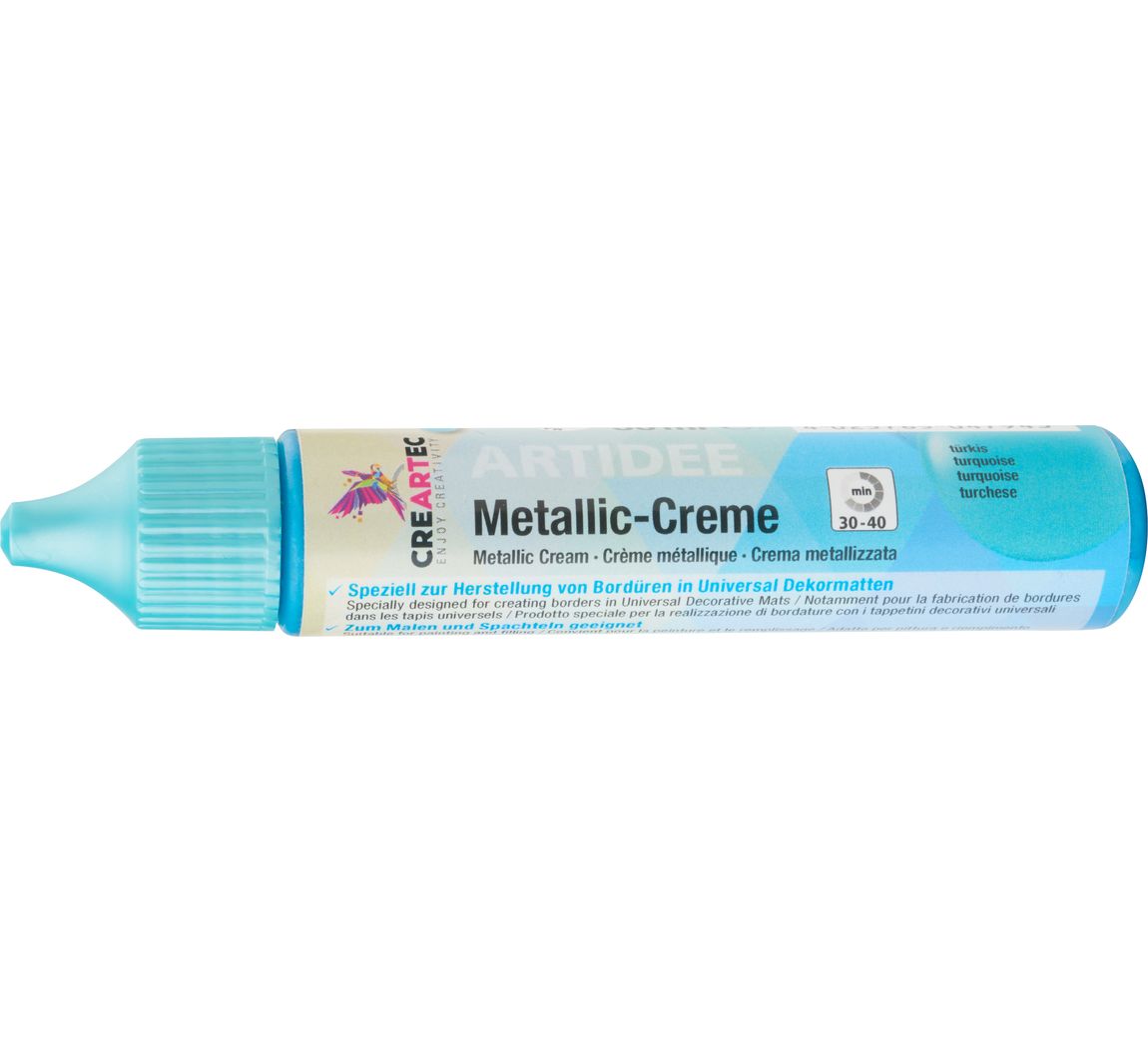 Metallic-Modelliercreme - Türkis