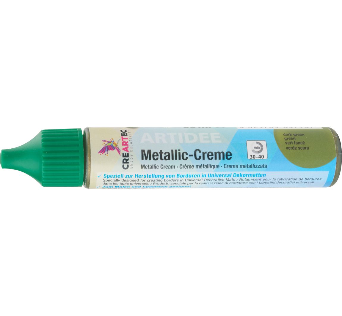 Metallic-Modelliercreme - Dunkelgrün
