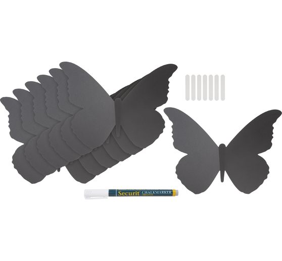 Kreidetafel 3d Schmetterling Vbs Hobby Bastelshop