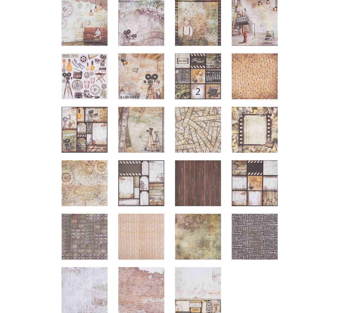 ScrapbookPapier "Modern Times" VBS Hobby