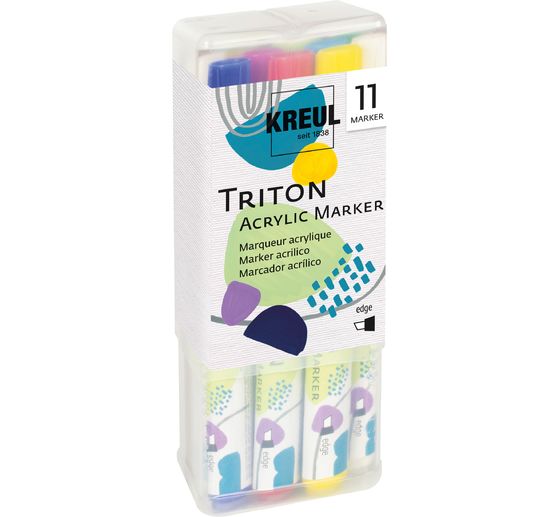 KREUL Triton Acrylic Marker "Edge" Powerpack