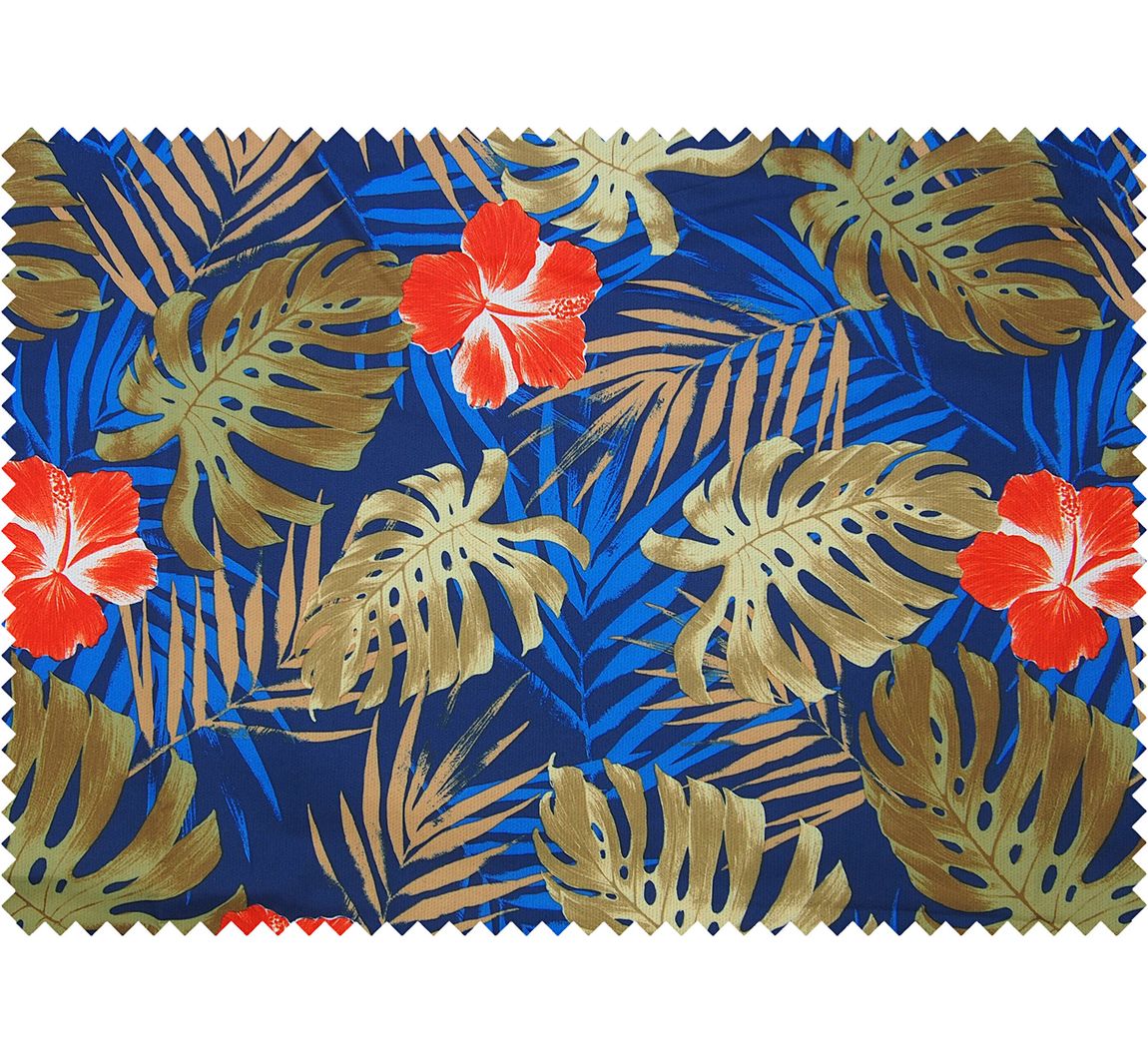 Polyester-Stoffzuschnitt beschichtet "Monsterablätter Gold" | VBS Hobby