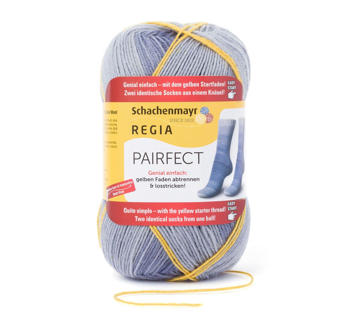 Schachenmayr Regia Pairfect, 4-fädig, 100g, ca. 420m - Denim, Farbe 07096