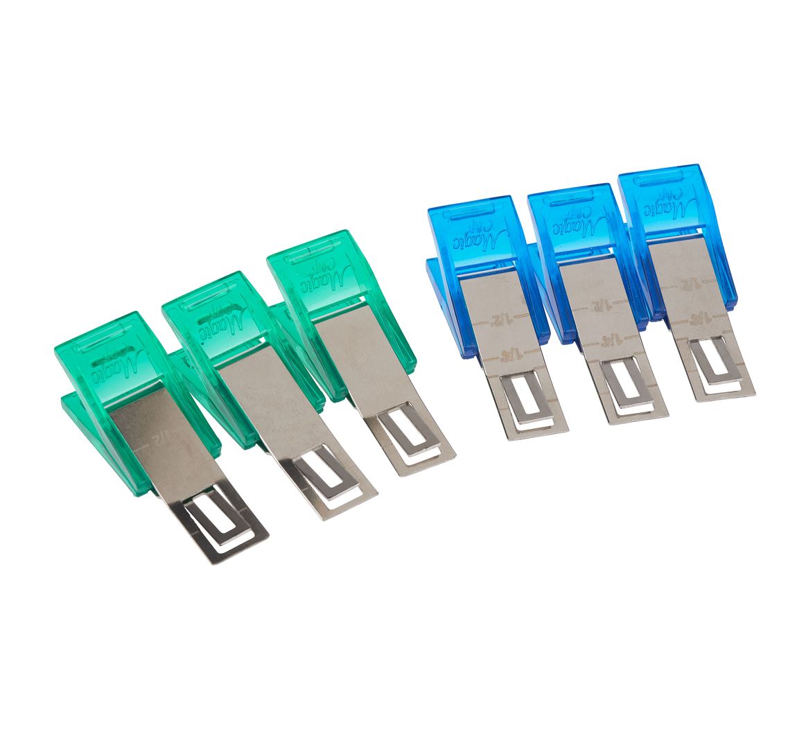 Taylor Seville Stoffklammern Magic Clips, 6 Stück - Small
