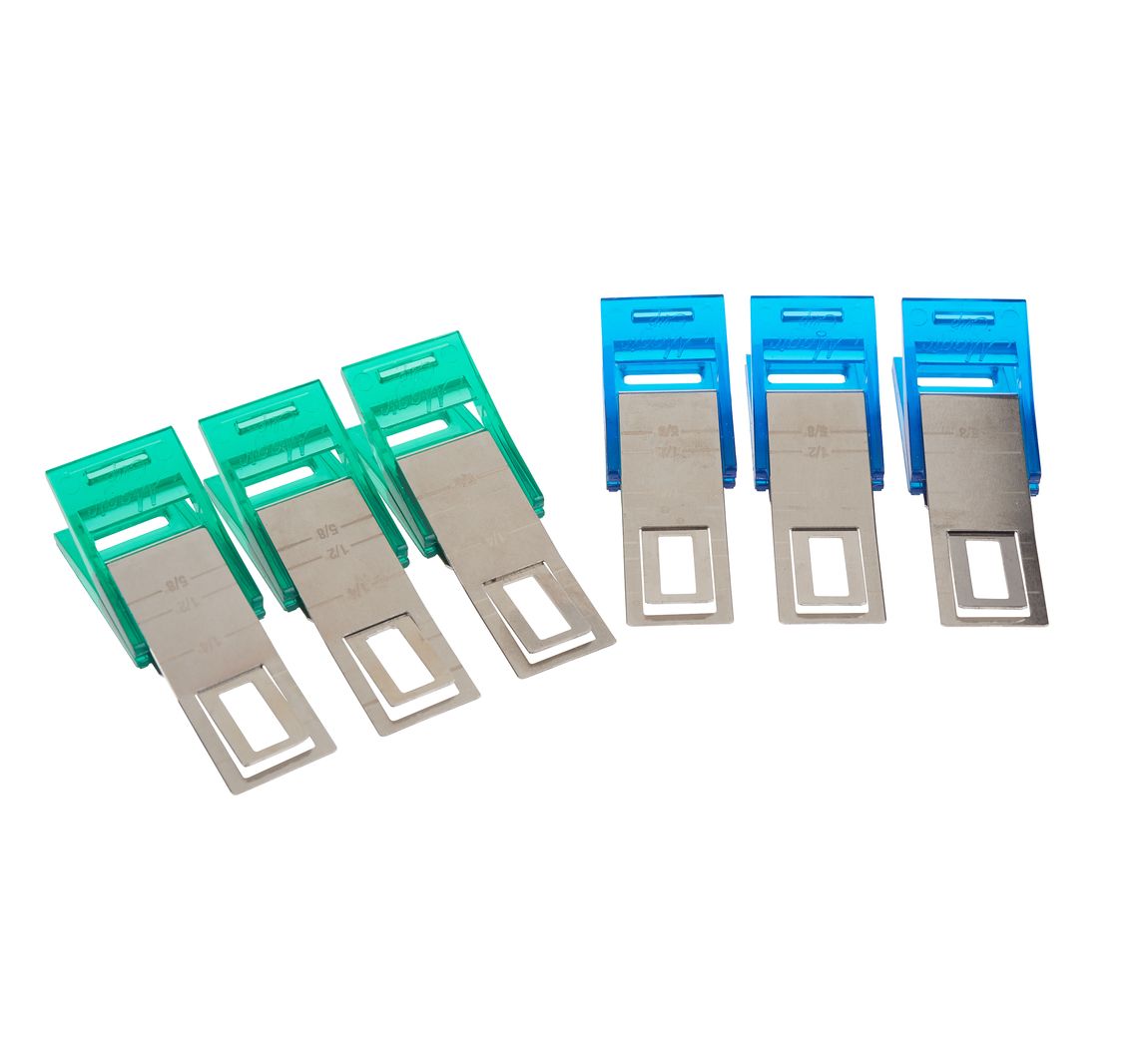 Taylor Seville Stoffklammern Magic Clips, 6 Stück - Big