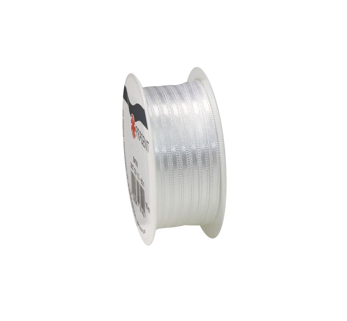 VBS Satinband, 3 mm - Weiß