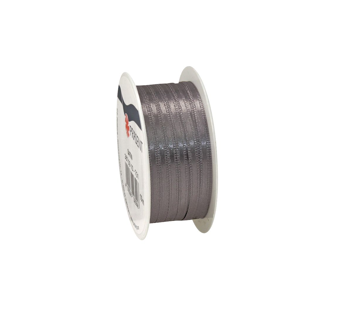 VBS Satinband, 3 mm - Silber