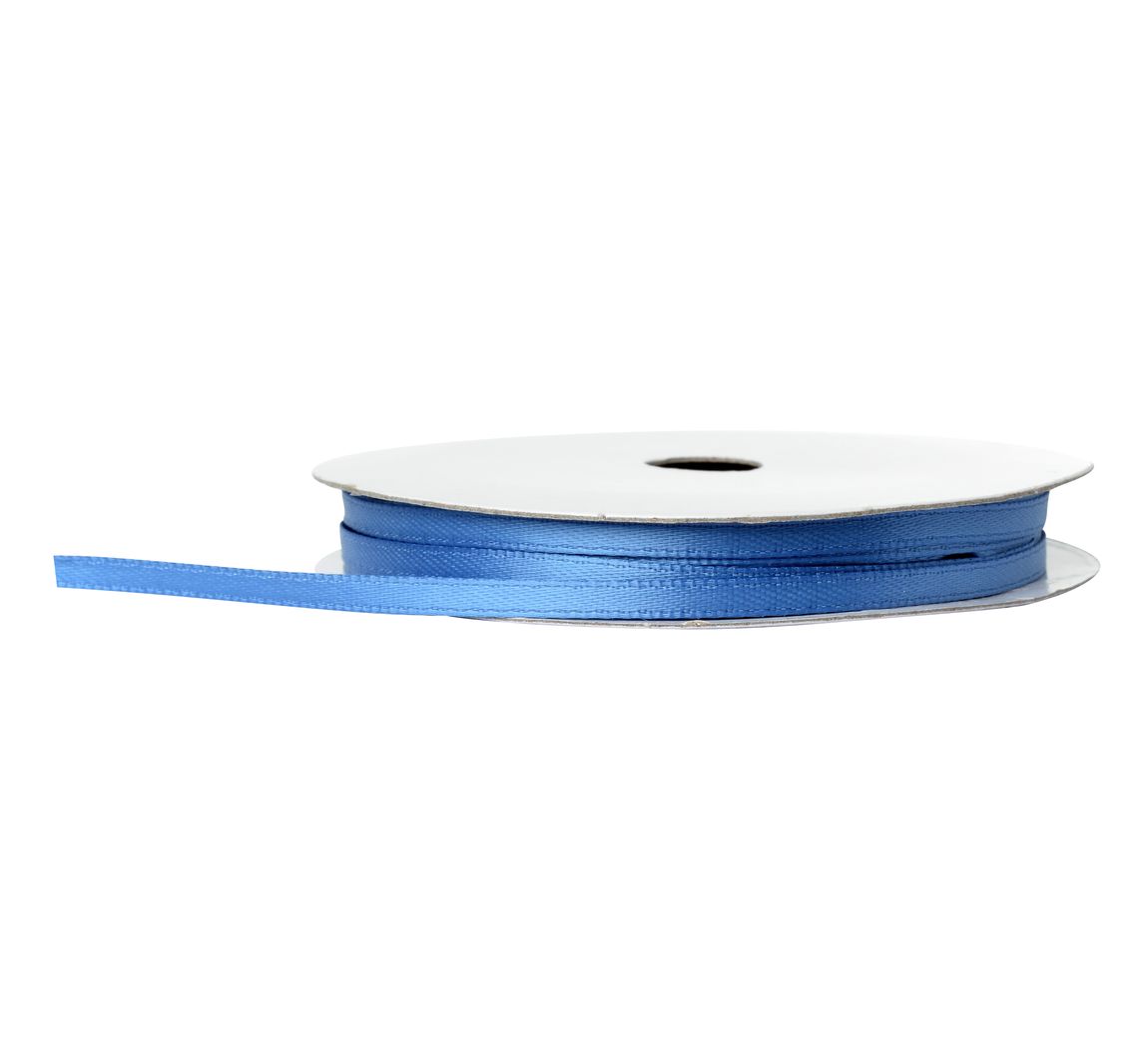 VBS Satinband, 3 mm - Taubenblau