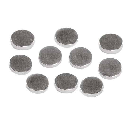 10 x MAGNET KNOPF Ø 14 MM MAGNET SCHLIEßEN MAGNETVERSCHLUSS TEXTIL MAGNET