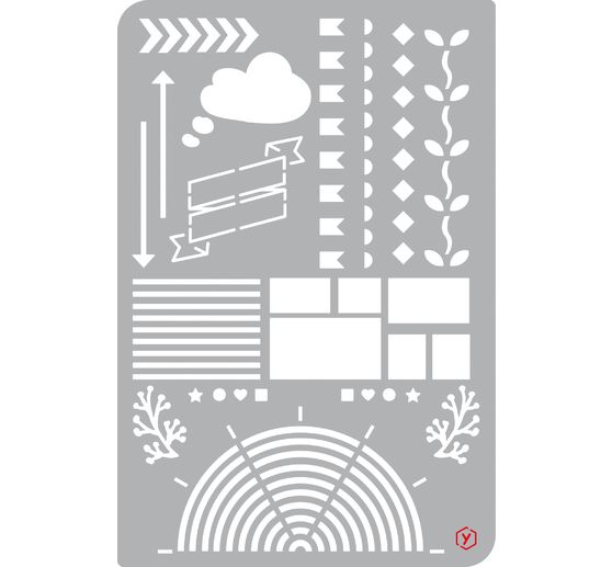 Bullet Journal Schablone "Setups " | VBS Hobby Bastelshop