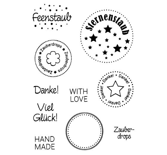 Clear Stamps "Zauberdrops"