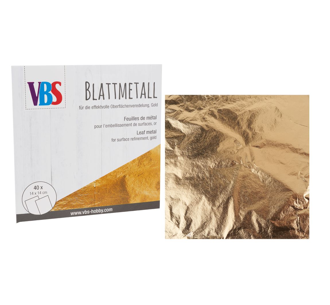 VBS Blattmetall - Goldfarben