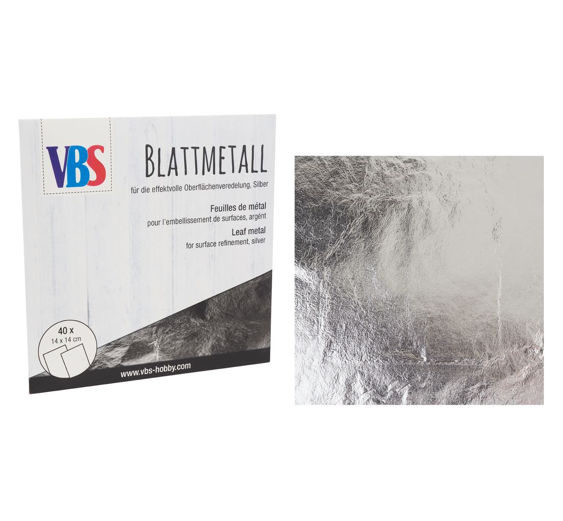 VBS Blattmetall - Silberfarben