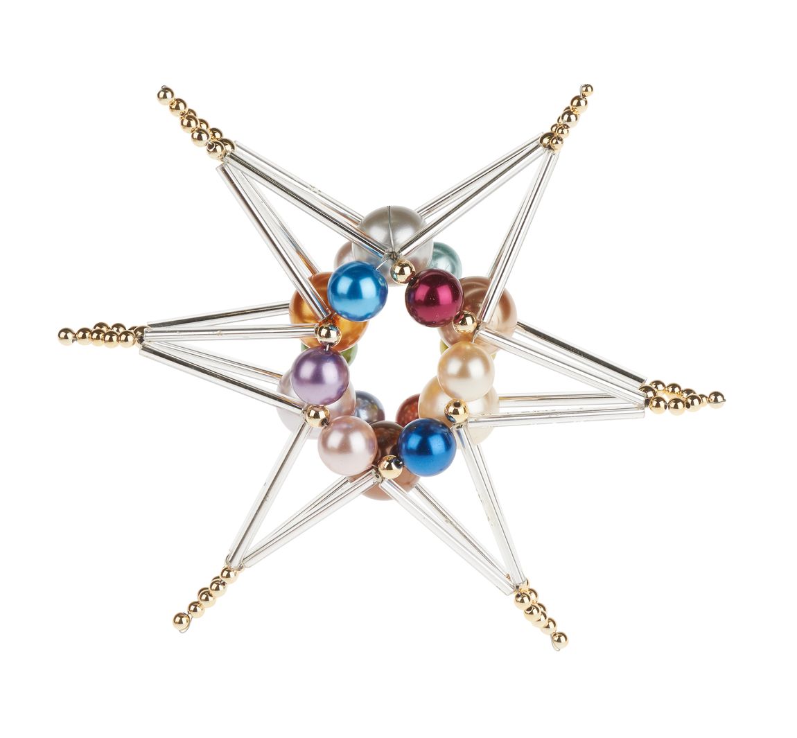 Perlenstern-Komlettset 3D Multicolor