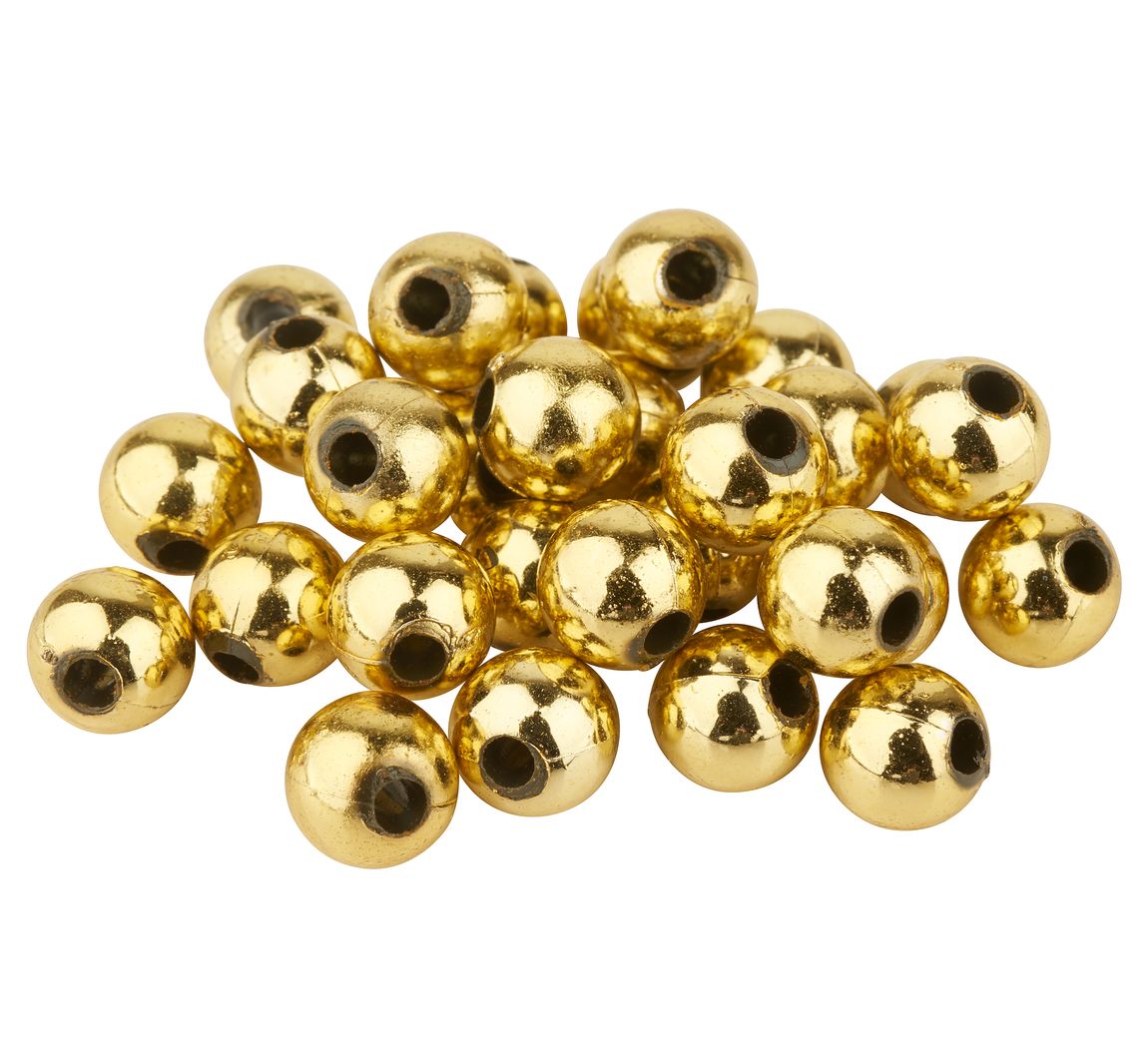 VBS Wachsperlen, Ø 8 mm, 32 Stk. - Gold