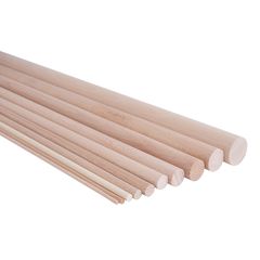 Länge 50 cm Stärke 3mm Buchen-Rundstab 10 Stk