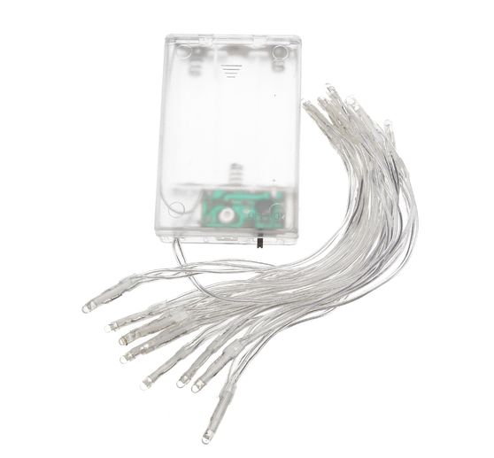 Vbs Mini Led Lichterkette Mit Timer 20 Leds