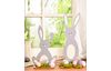 VBS Stehfiguren Hasen "Bunny und Funny", 2-er Set