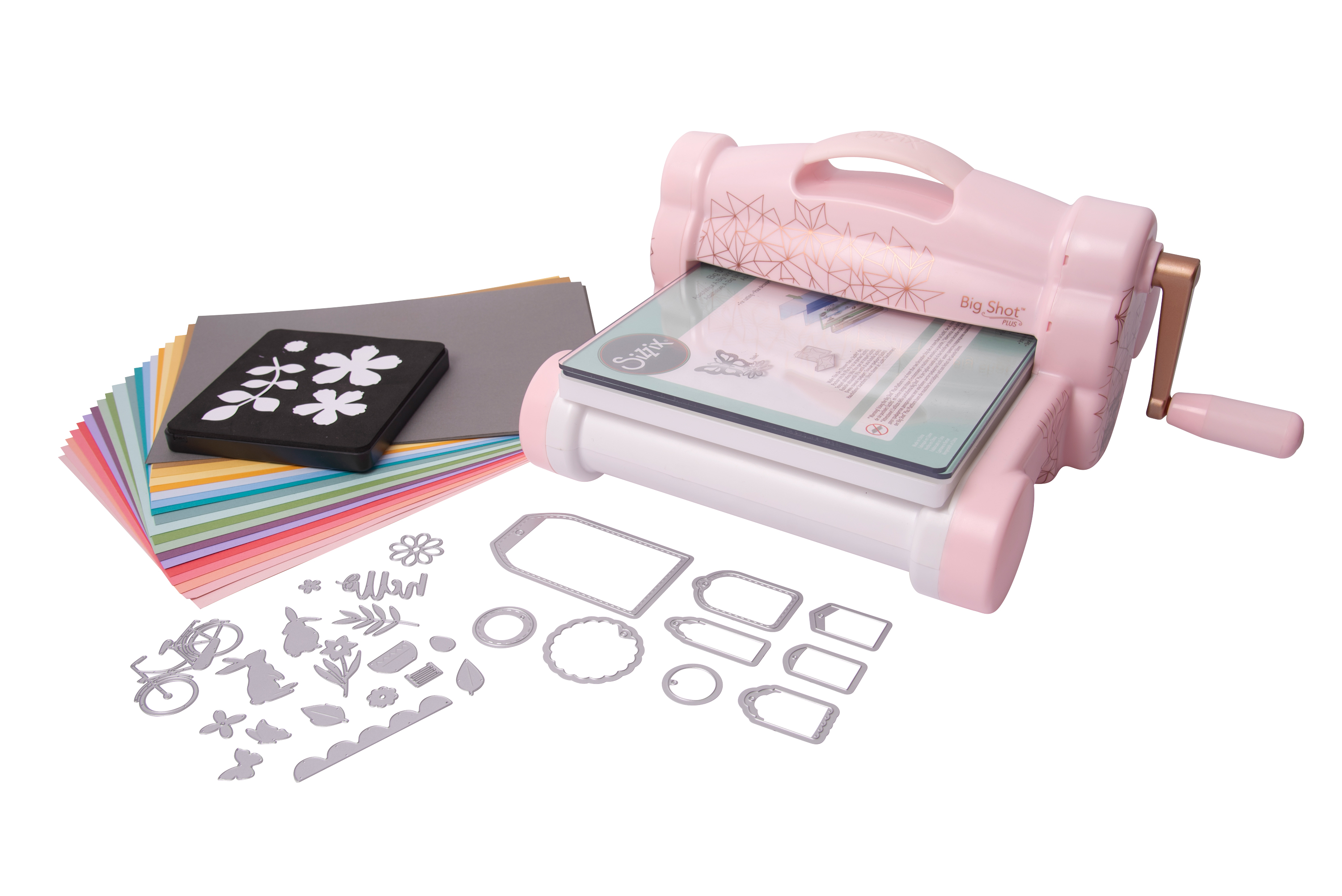 Sizzix Big Shot Plus Starter Kit "Blush" Limited Edition VBS Hobby