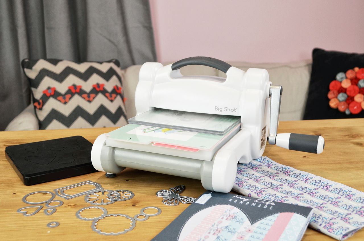 Sizzix Big Shot Starter Kit White&Gray VBS Hobby