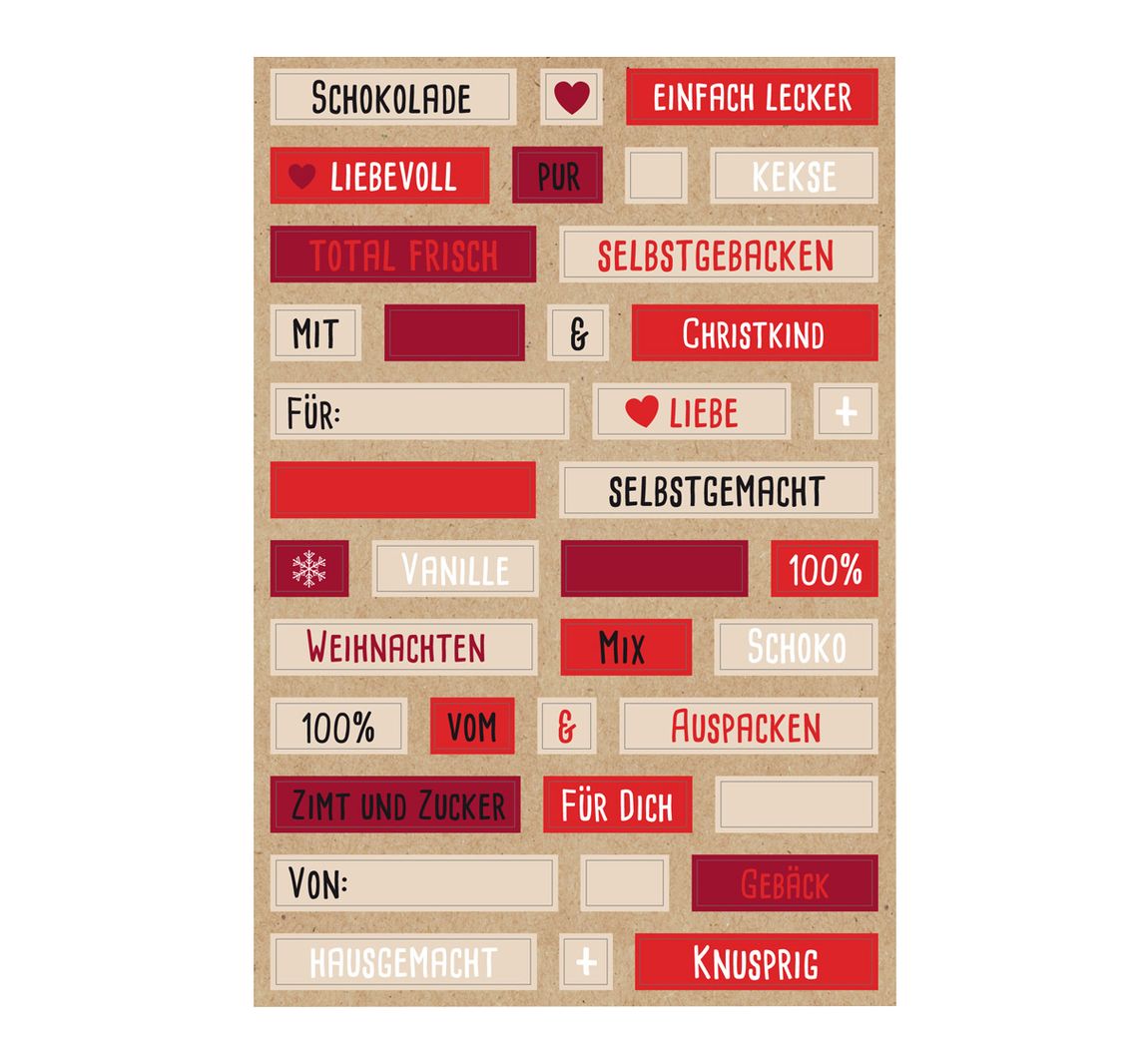 Sticker Wortspiel