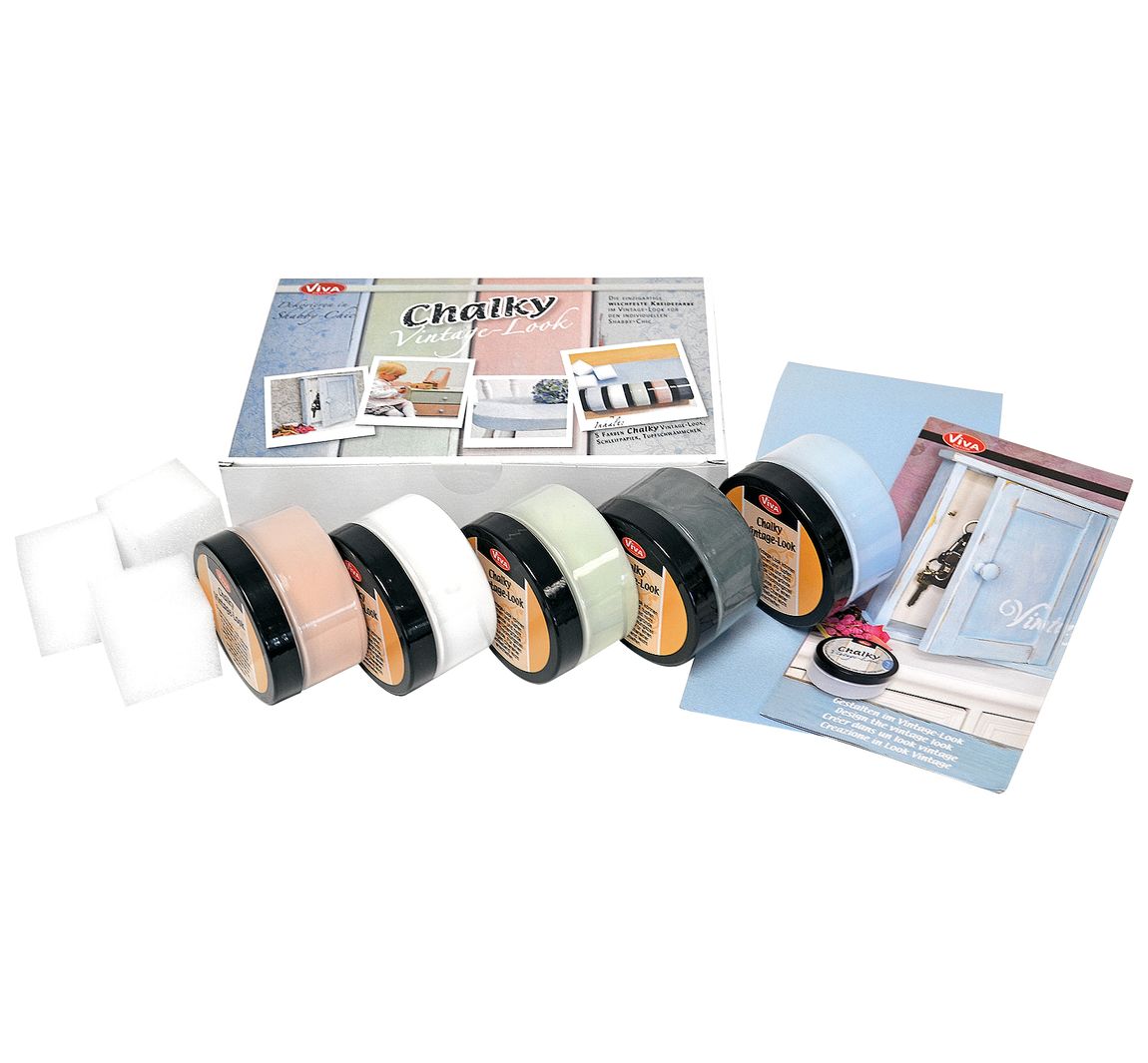 Set Chalky Vintage Look, 10tlg