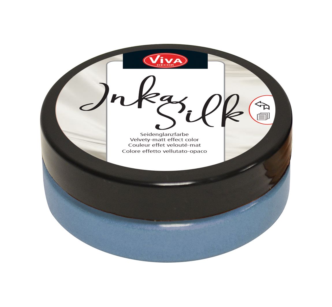 Viva Decor Inka Silk - Stahl