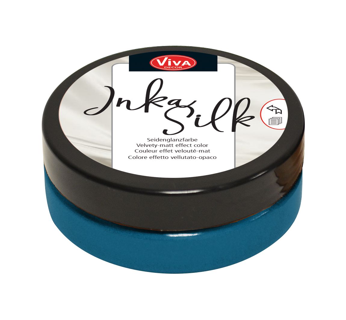 Viva Decor Inka Silk - Petrol