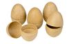 Pappmaché-Eier, teilbar, 5 Stück
