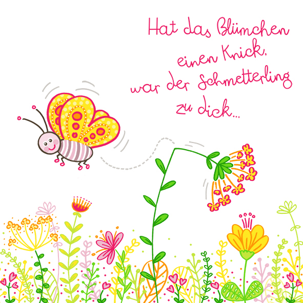 Serviette Schmetterling Spruch Vbs Hobby Bastelshop