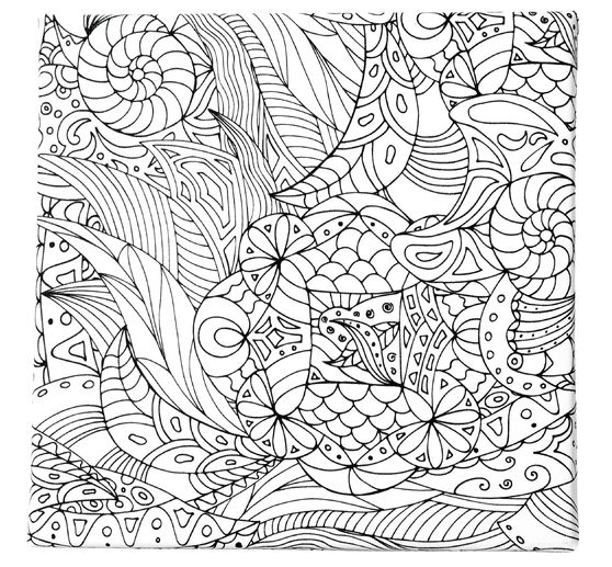 Tangle Rahmen Blumen 3er Set