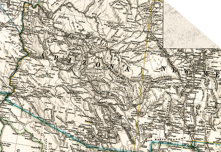 Tonzeichenpapier Maps Arizona Vbs Hobby Bastelshop