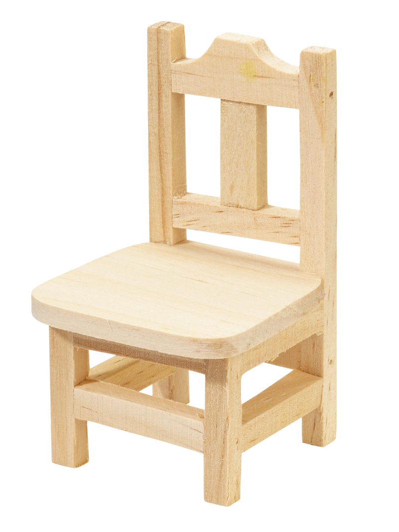 Miniature sales wooden chair