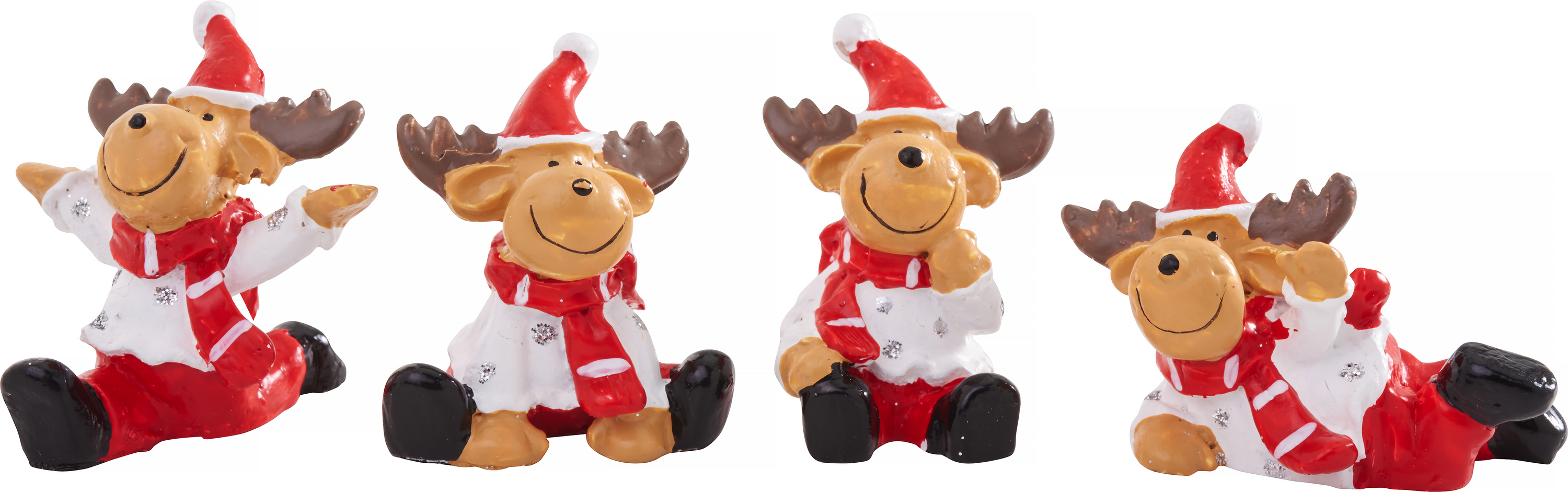 13 Mini-santons De Crèche En Polyrésine Peints - Hauteur ~5 Cm, Idéal Pour Décorations De Noël DIY