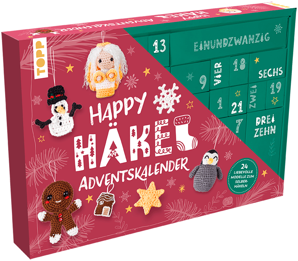 Happy crochet advent calendar VBS Hobby