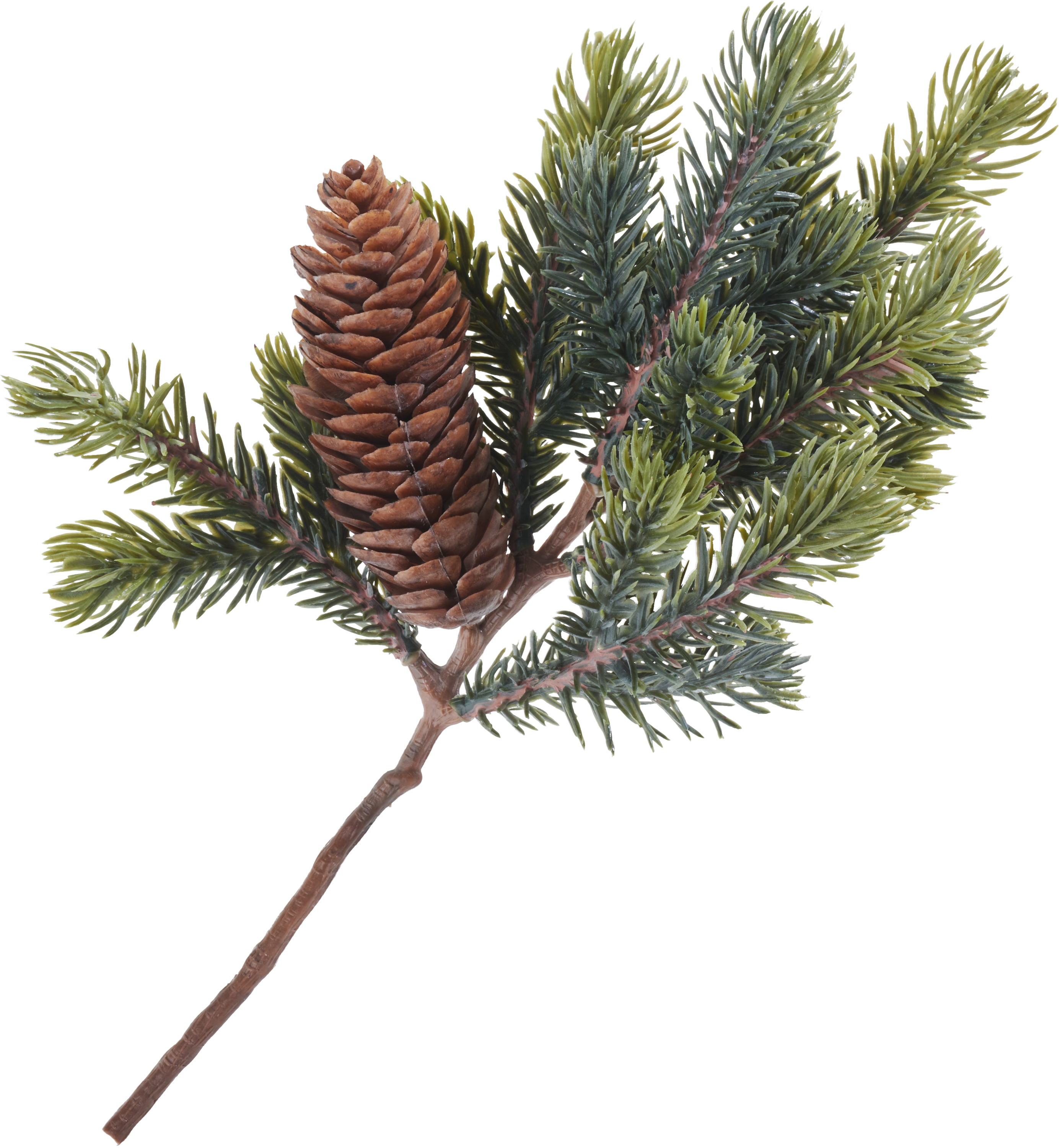 Deloky 8 Große Natürliche Tannenzapfen-Deko-Zweige - 35,6 Cm Für Herbst & Weihnachten