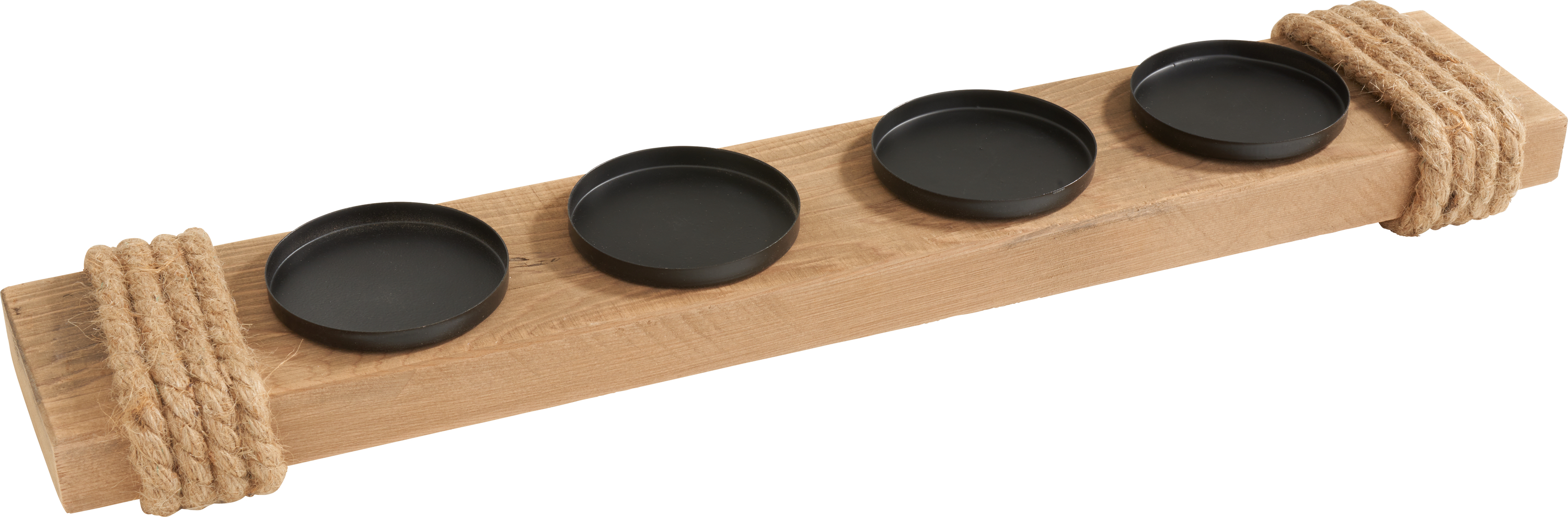 Holz-Adventskerzenhalter