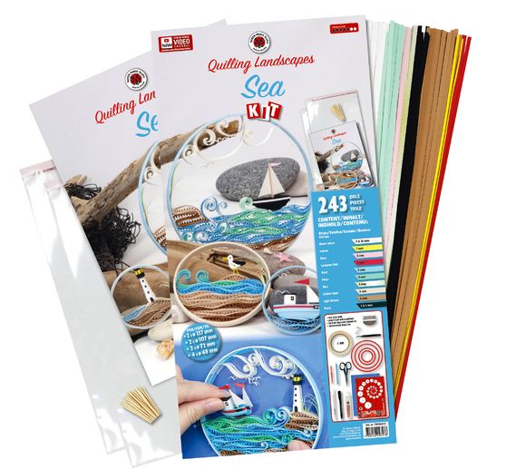 Karen-Marie Quilling-Set "Sea"