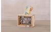 Wood building kit "Love" Money Box