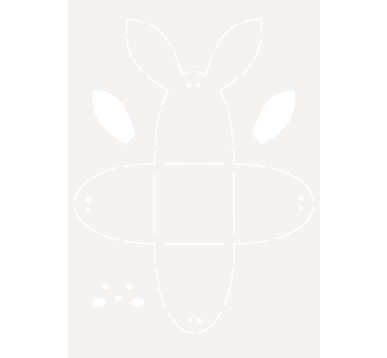 VBS Stencil set "Easter boxes", 3 pcs.