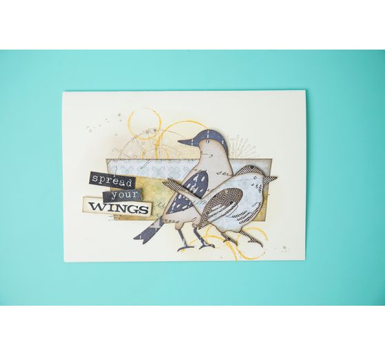 Sizzix Thinlits Stanzschablone "Feathered Friends by Tim Holtz"