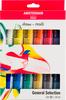 Talens AMSTERDAM Acrylic paint set "General Selection 12"
