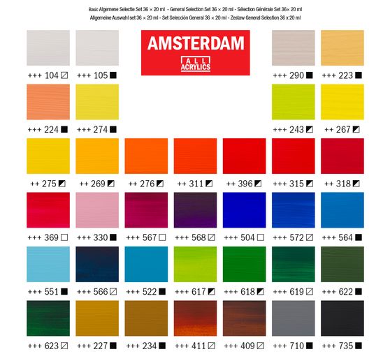 Talens AMSTERDAM Acrylfarben-Set "Dream"
