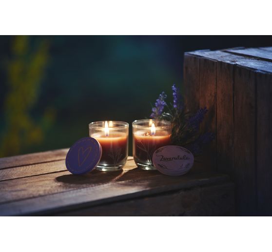 VBS Glas mit Holzdeckel, 2 Stück