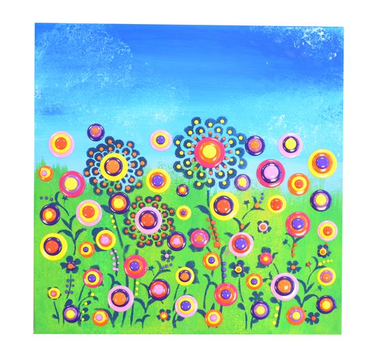 Viva Decor Blob Paint Farb-Set "Blumenwiese"