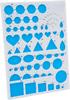 VBS Quilling stencil incl. foam underlay