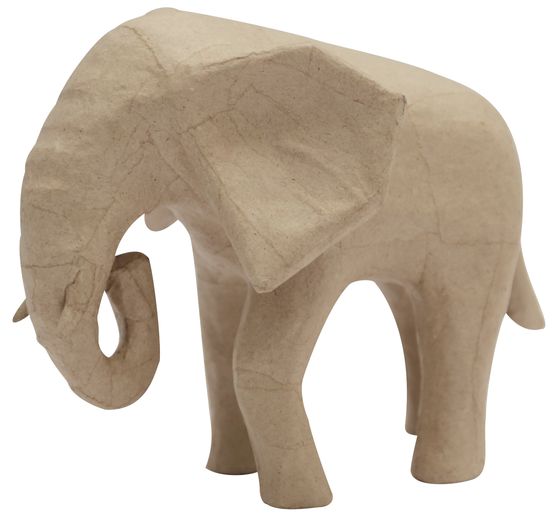 Afrikanischer Elefant, Pappmaché
