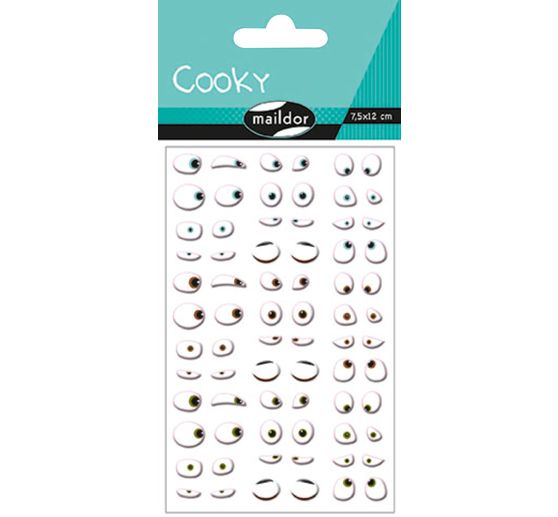 Epoxy-Sticker "Augen"